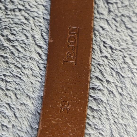 Lejon Genuine Leather Snakeskin Belt Sz 38 - Picture 7 of 12